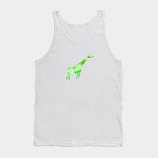 Giraffe made of trees Tank Top